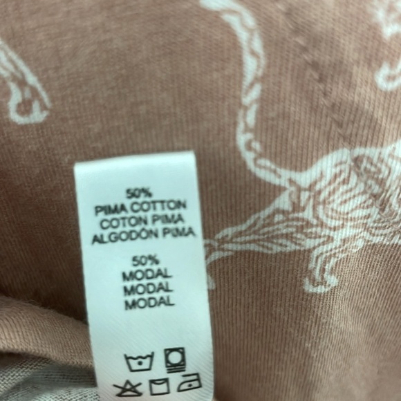 Cosabella Printed Long Sleeve Top Medium Mandela Tiger - Picture 11 of 11